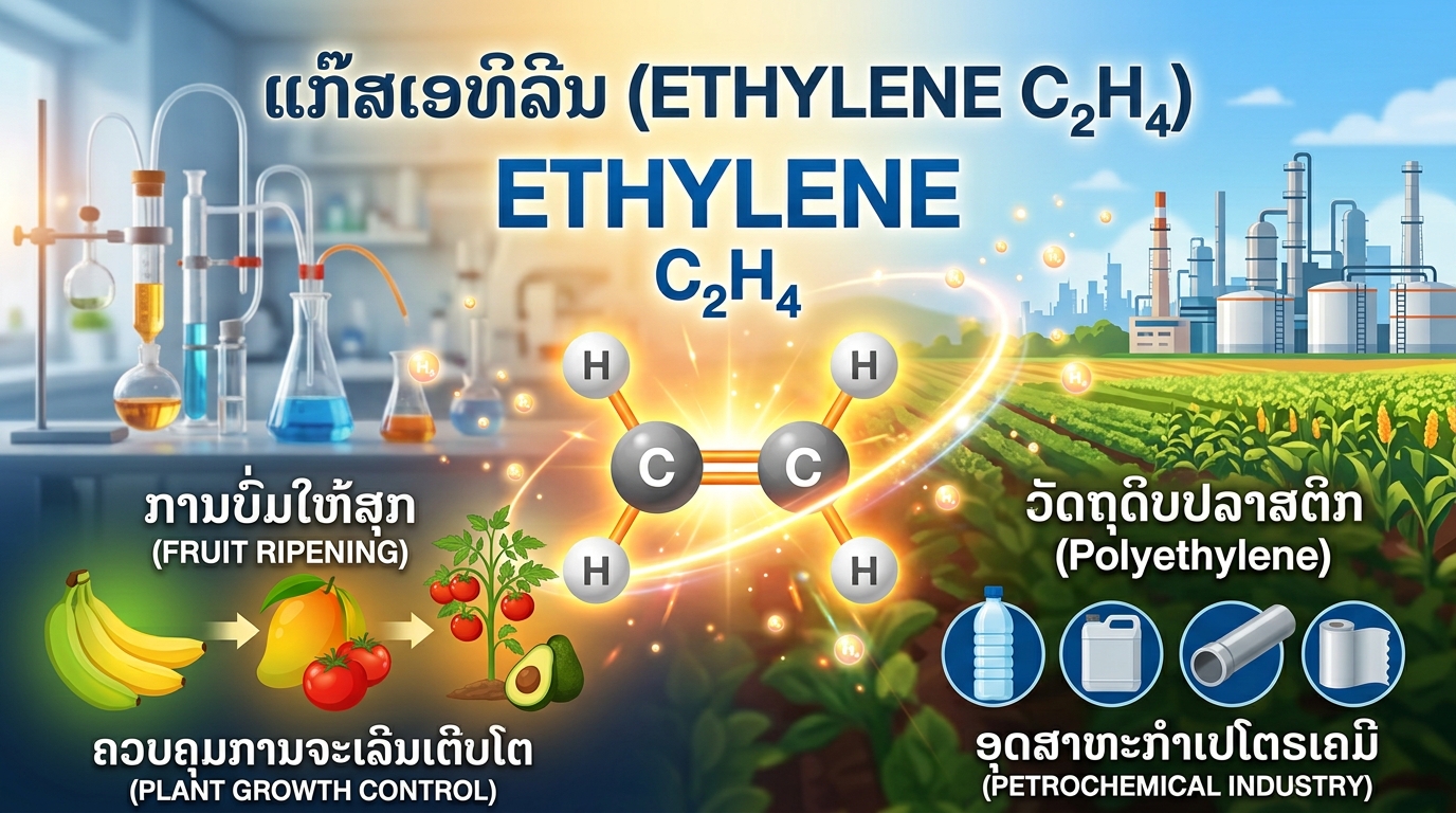 ກ໊າສເອທີລີນ ແລະ ການສຸກຂອງໝາກໄມ້